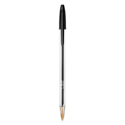 Genuine Bic Cristal Original Medium 1mm (Black)