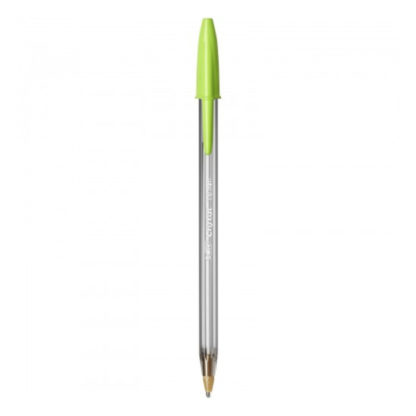 Lime Green Bic Cristal Fun Broad 1.6mm