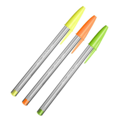 Multicolor Bic Cristal Fun Broad 1.6mm