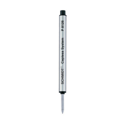 Top Schmidt P8126 Tibaldi Rollerball Capless Refill (Black)