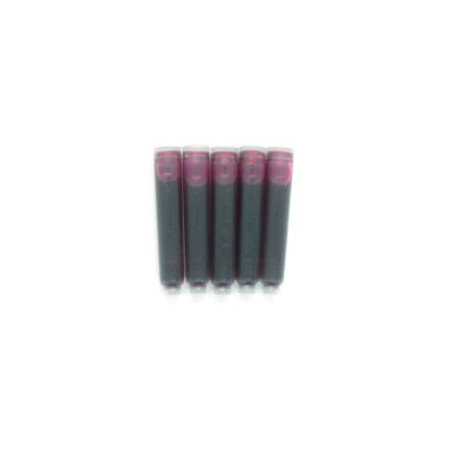 Pack of Pink Hugo Boss Fountain Pen Ink Cartridges