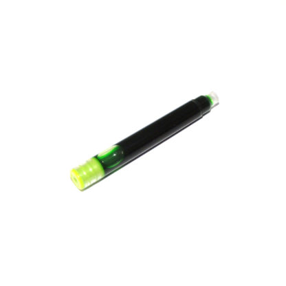 Green Schneider Slim Fountain Pen Ink Cartridge