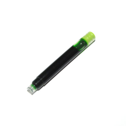 Platignum Slim Fountain Pen Ink Cartridge (Green)