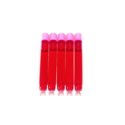 Top Levenger Slim Fountain Pen Ink Cartridges (Pink)