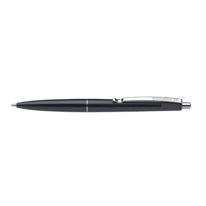 Schneider Office Ballpoint Pen (Black) With Metal Clip