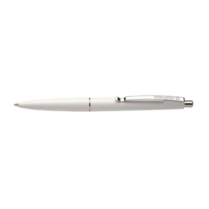 Schneider Office Ballpoint Pen (White) With Metal Clip