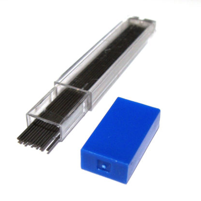 0.9mm Zebra Pencil Lead Refills Box (Black)