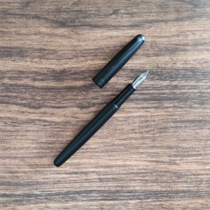 Personalized Black Metal Fountain Pen