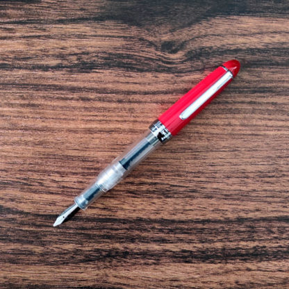 Unique Red 992 Fountain Pen Posted